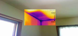 Thermographie pour détecter les infiltrations par le toit