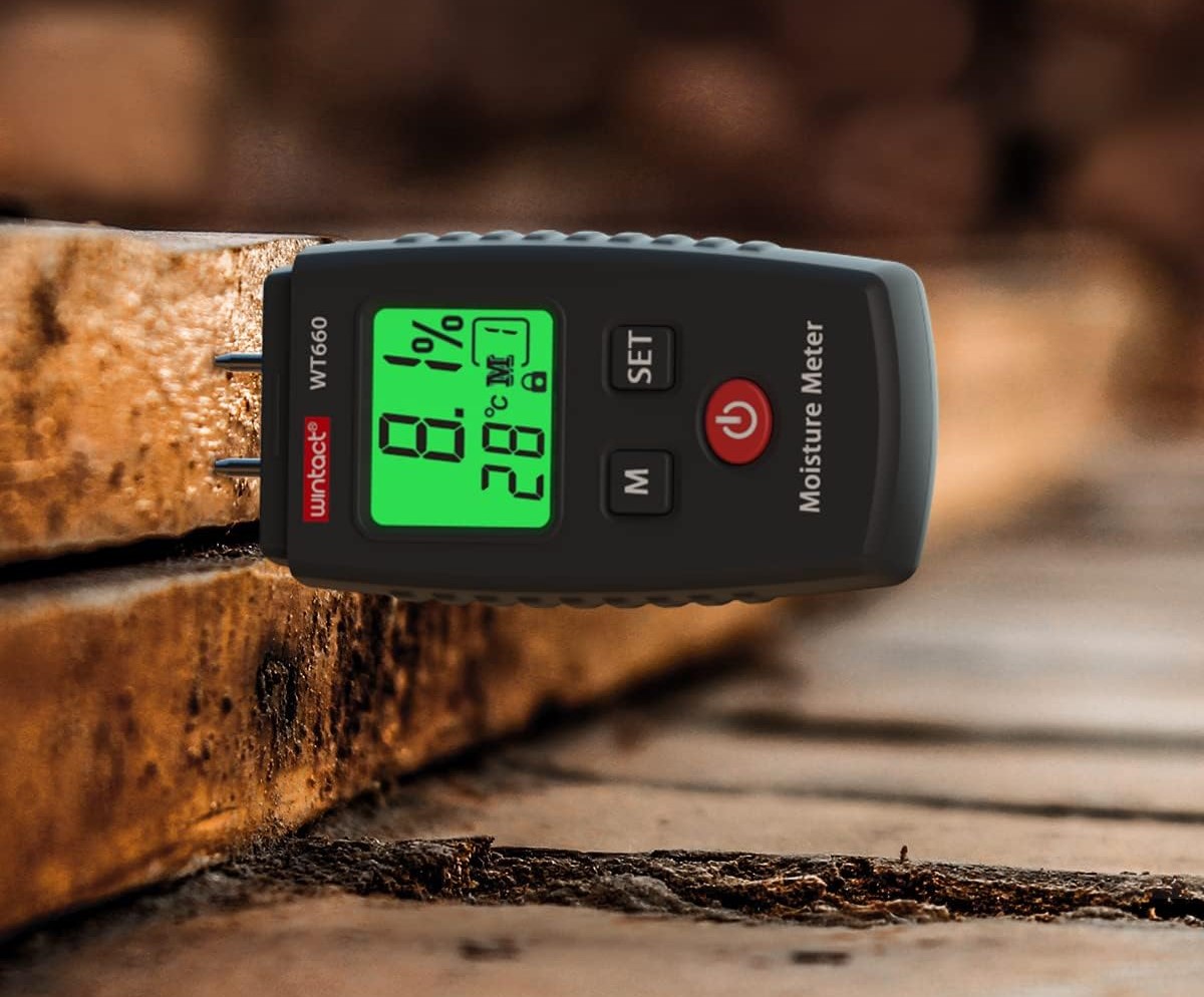Hygromètre à pointe invasif pour le taux d'humidité dans le bois