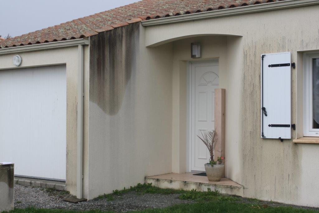 Fuite extérieure avec défaut de conception